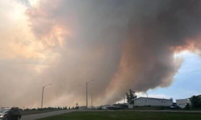 Churchill Falls residents on edge over forest fire after town makes hasty evacuation