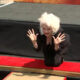 Cyndi Lauper places handprints, footprints outside Hollywood's TCL Chinese Theatre