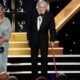 Dick Van Dyke accepts the award for outstanding guest performance in a daytime drama series for "Days of our Lives" during the 51st Daytime Emmy Awards on Friday, June 7, 2024, at the Westin Bonaventure in Los Angeles. Arlene Silver looks on from left. (AP Photo/Chris Pizzello)