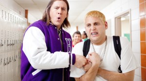 21 JUMP STREET, from left: Channing Tatum,  Jonah Hill, 2012. ph: Scott Garfield/©Columbia Pictures/Courtesy Everett Collection