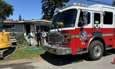 Early morning Abbotsford house fire kills 1, 2 critical