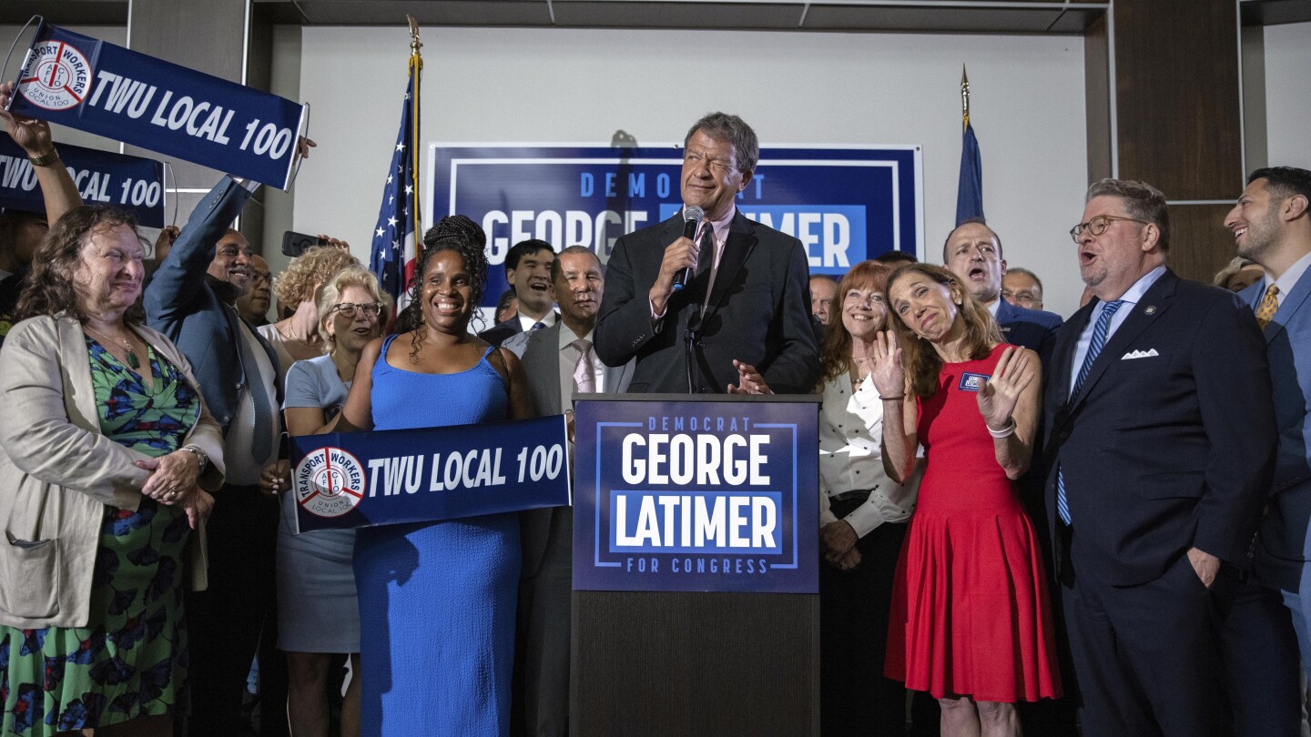 George Latimer defeats Rep. Jamaal Bowman in New York primary