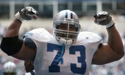 Larry Allen, hulking Hall of Fame Cowboys offensive lineman, dies suddenly at 52