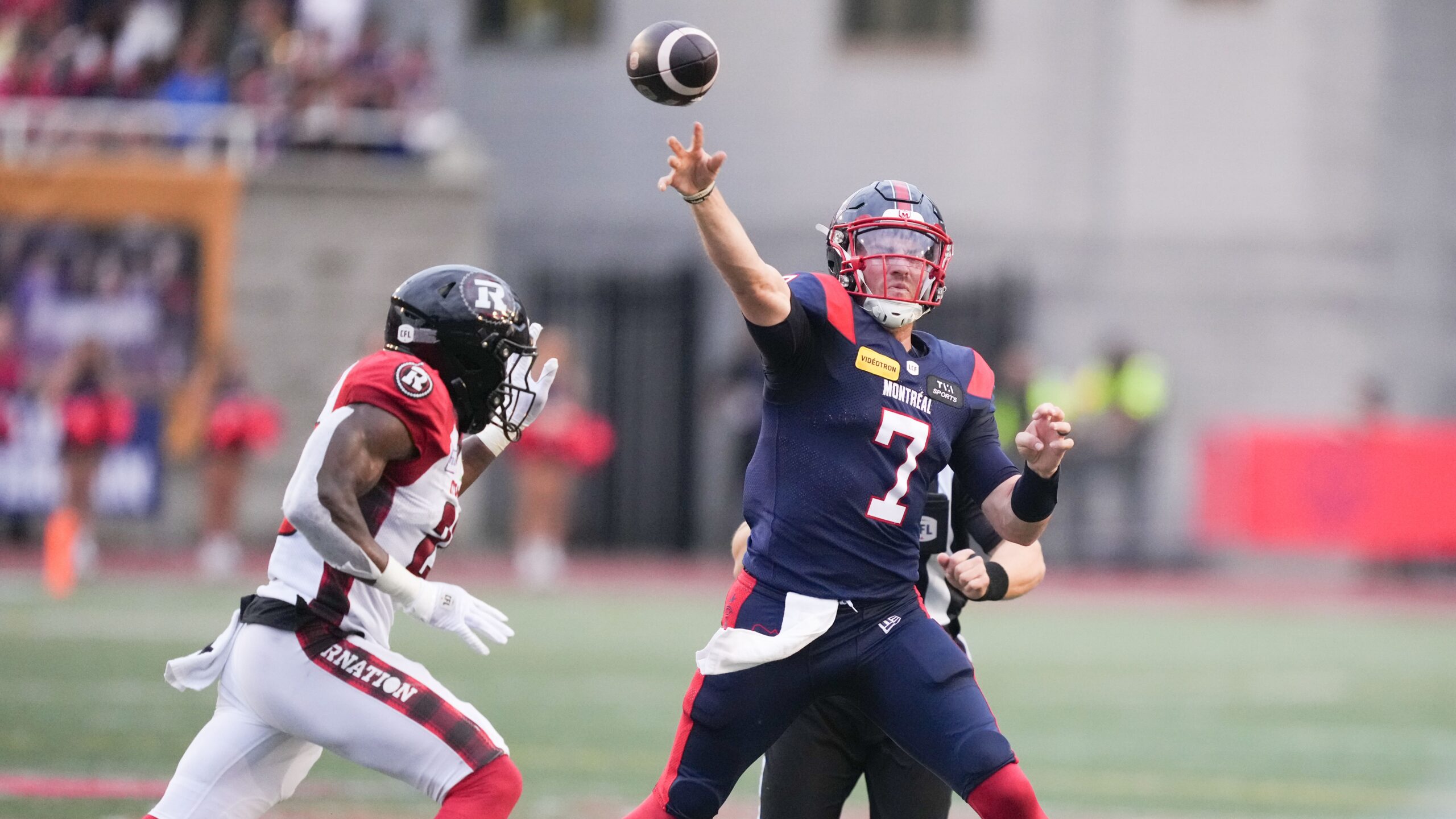 Montreal Alouettes crush Ottawa Redblacks after unveiling Grey Cup championship banner