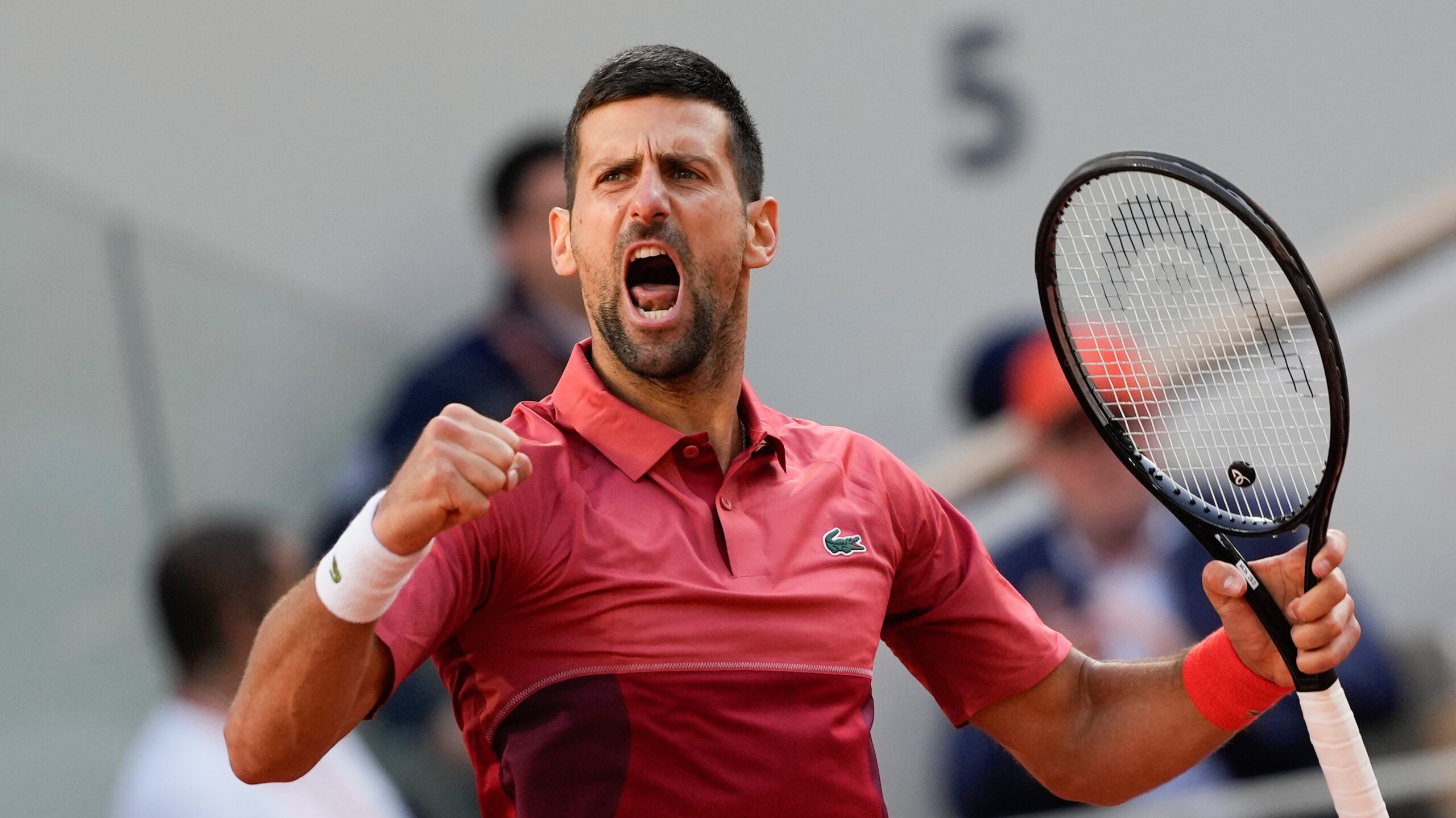 Novak Djokovic outlasts Francisco Cerundolo to advance at Roland-Garros