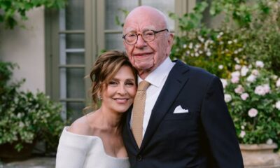 Rupert Murdoch marries Elena Zhukova, his fifth wife, in vineyard wedding