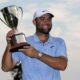 Scheffler outlasts protest on 18th green, Tom Kim to win Travelers for 6th victory of year