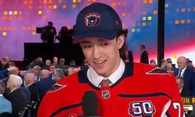 Washington Capitals select Terik Parascak with 17th overall pick in 2024 NHL Draft