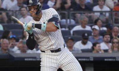 Yankees star Aaron Judge says scans negative for breaks after he was hit on hand by 94 mph pitch