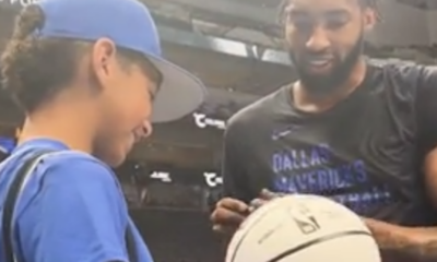 Young cancer warrior still on "Team Victory" for Dallas Mavericks