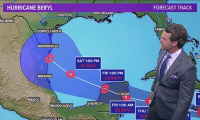 Hurricane Beryl tracker: Texas forecast, spaghetti models, path