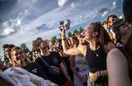 The hot sun was shinning down on fans at 30th anniversary of Ottawa Bluesfest Sunday, July 7, 2024.