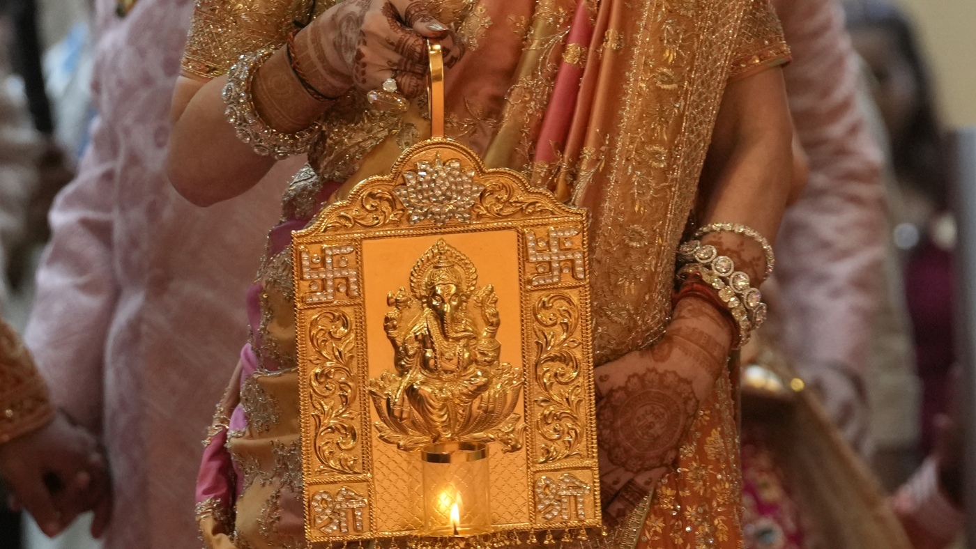 India's lavish Ambani wedding, explained : NPR