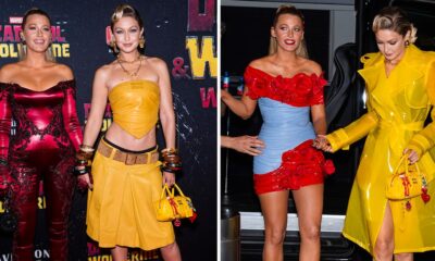 Blake Lively and Gigi Hadid Change Into Superhero-Inspired Party Looks