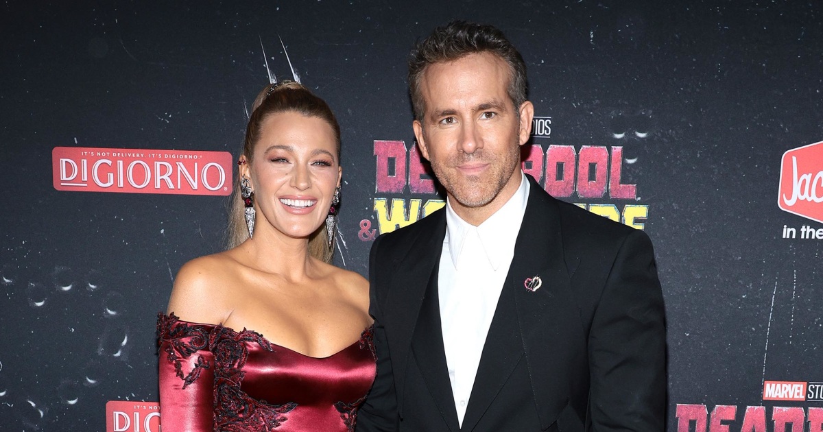 Ryan Reynolds Reveals Name Of Youngest Child With Blake Lively