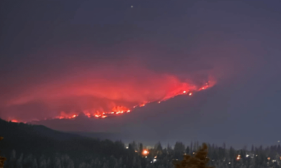 Homes lost due to wildfire near Golden B.C. with evacuation order, alert in place