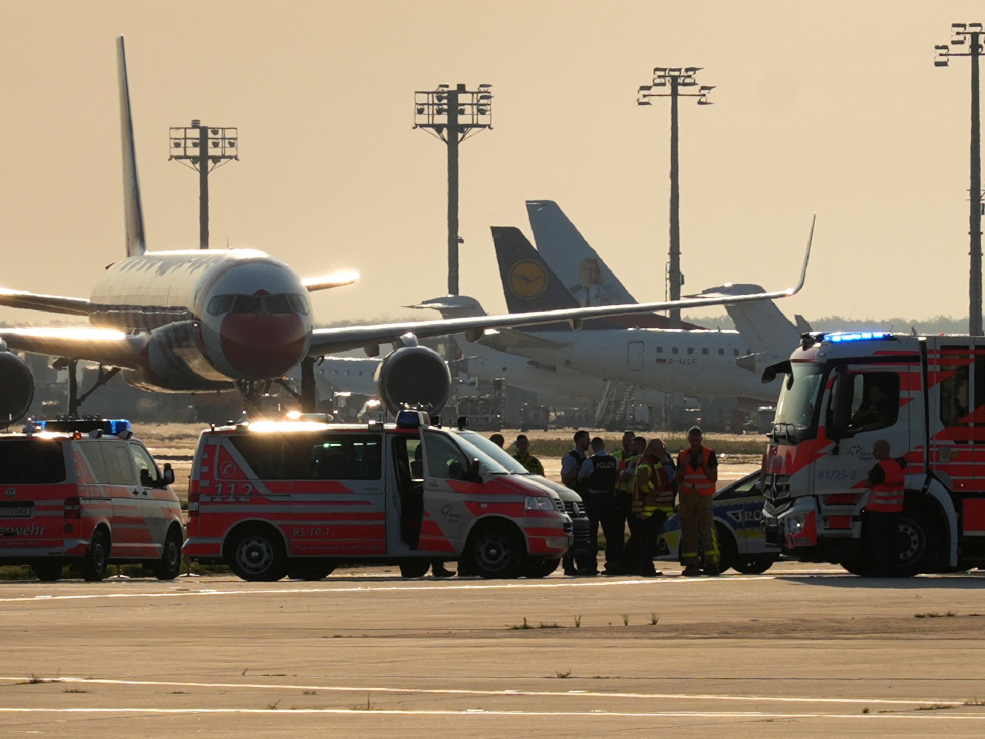 Climate activists block runways at Germany’s Frankfurt airport | Protests News