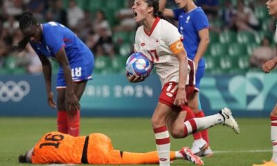 Canada beats France 2-1 in Olympic soccer - National