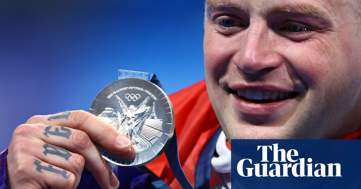 Adam Peaty sheds ‘happy tears’ after winning silver and three-year-old son’s praise | Paris Olympic Games 2024