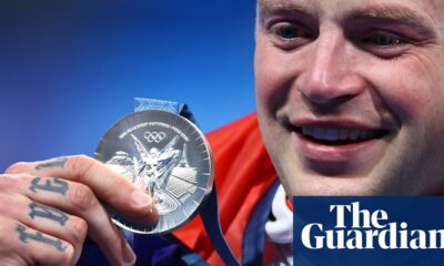 Adam Peaty sheds ‘happy tears’ after winning silver and three-year-old son’s praise | Paris Olympic Games 2024