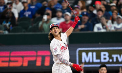 Alec Bohm eliminated from 2024 Home Run Derby in semifinals in swing-off vs. Teoscar Hernandez