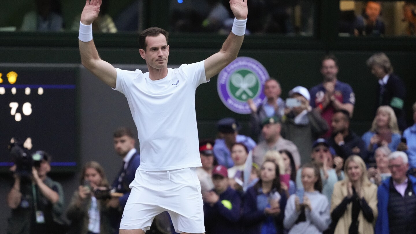 Andy Murray's Wimbledon farewell tour begins with a loss in doubles with his brother