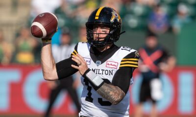 Bo Levi Mitchell helps Hamilton Tiger-Cats blitz winless Edmonton Elks