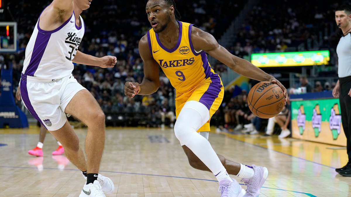 Bronny James makes NBA Summer League debut – NBC Los Angeles