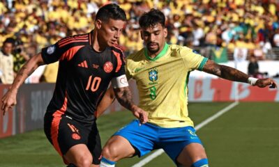 Colombia salva el empate con Brasil y jugará cuartos de Copa América ante Panamá