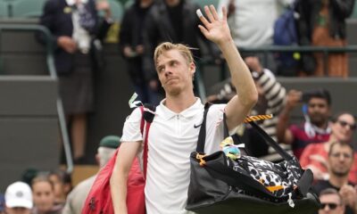 Denis Shapovalov falls in five-set third-round match to Ben Shelton at Wimbledon