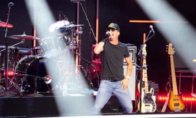 Musician Kid Rock practices at rehearsals during the final day of the Republican National Convention at the Fiserv Forum on Jul 18, 2024.