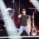 Musician Kid Rock practices at rehearsals during the final day of the Republican National Convention at the Fiserv Forum on Jul 18, 2024.