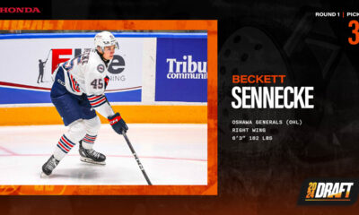 Ducks Select Sennecke Third Overall in 2024 NHL Draft