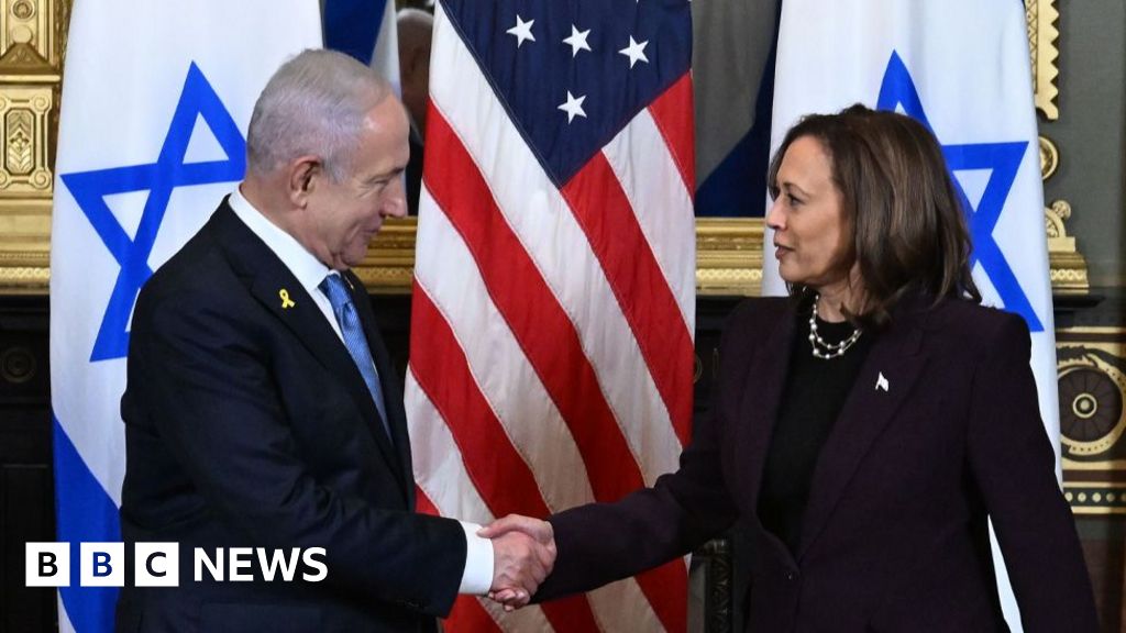 Harris tells Netanyahu 'it is time' to end war in Gaza