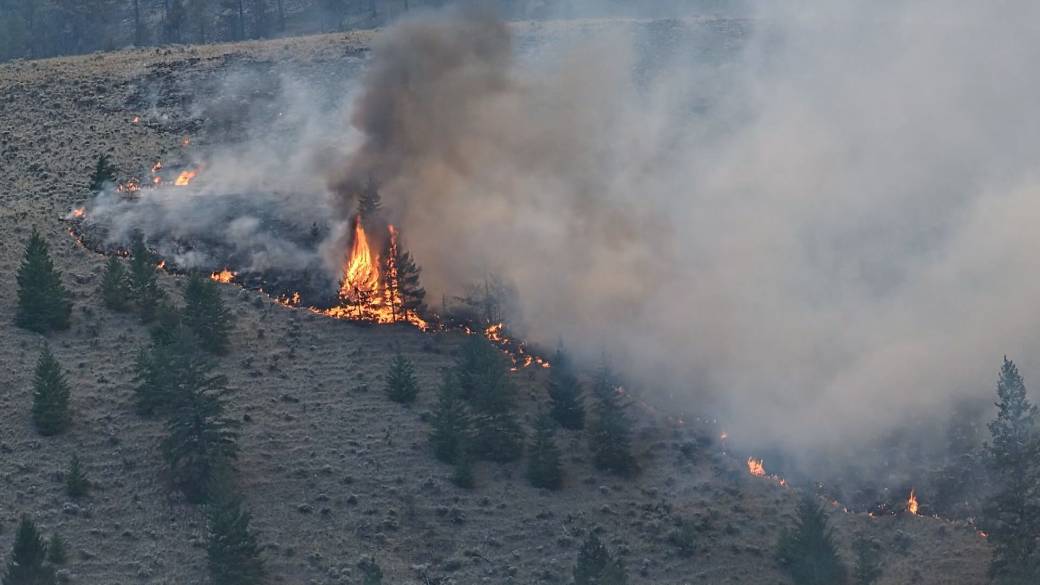 Click to play video: 'Cooler weather improves firefighting conditions in B.C.'