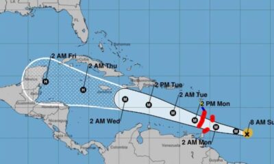 Hurricane Beryl maps show path and landfall forecast