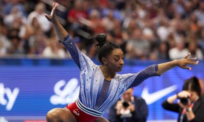 Simone Biles leads Day 1 of the U.S. Olympic Gymnastics Trials as injuries rock Team USA