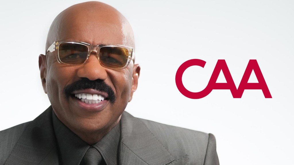 Steve Harvey Signs With CAA