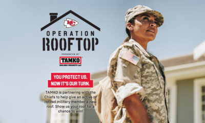 TAMKO and The Kansas City Chiefs Launch Operation Rooftop