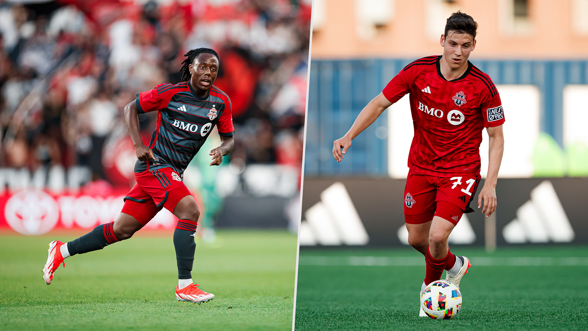 Toronto FC sign pair of Young Reds to MLS short-term agreements