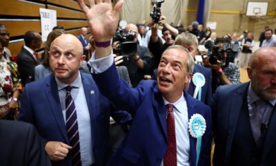 Trump ally Nigel Farage elected to British parliament for first time