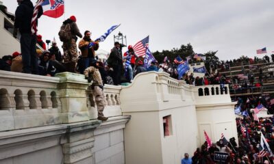 Thousands of former President Donald Trump’s supporters storm the U.S. Capitol building following a “Stop the Steal” rally on Jan. 6, 2021 in Washington, D.C. (Spencer Platt/Getty Images)