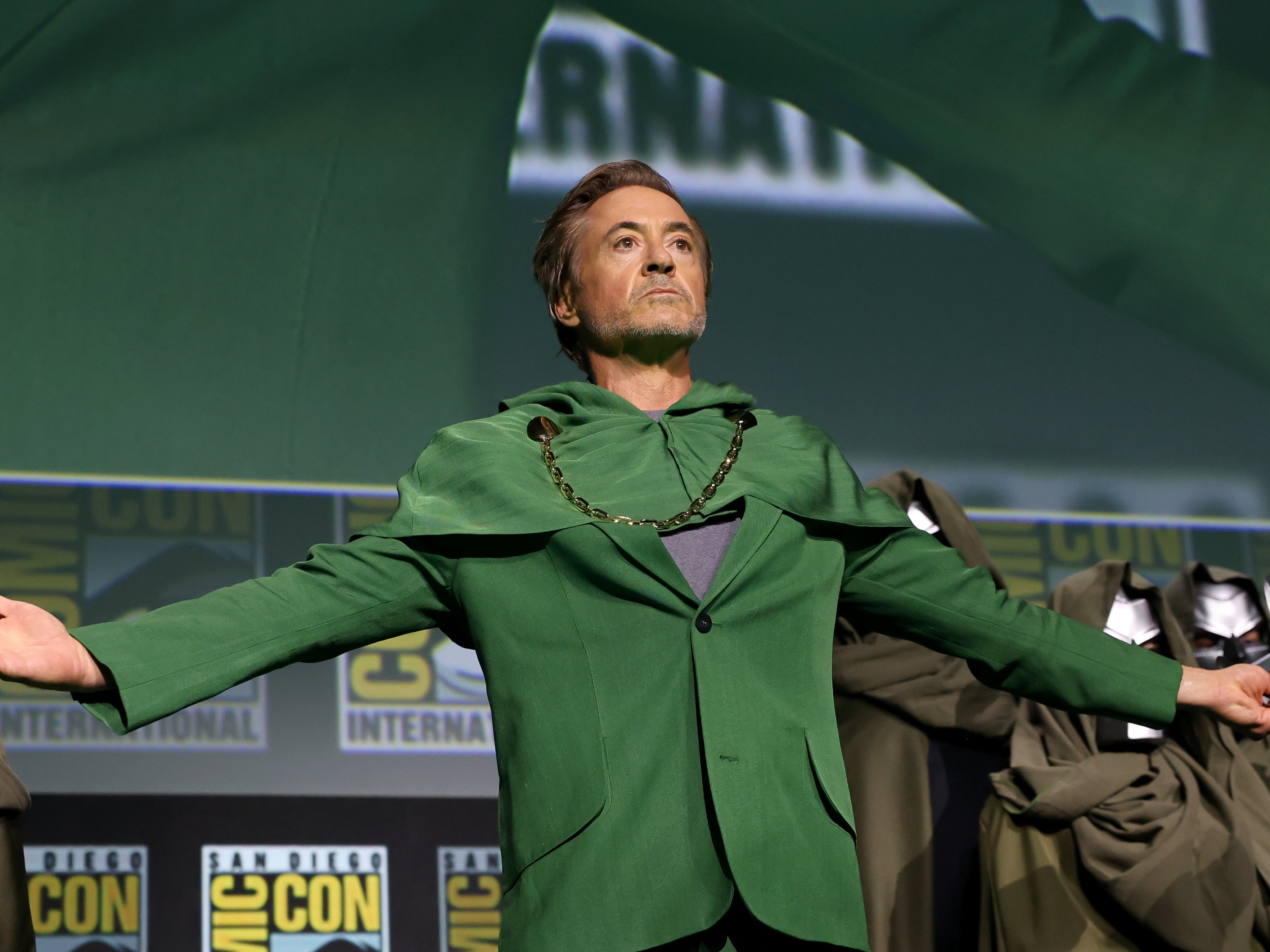 Robert Downey Jr was unveiled as Doctor Doom at San Diego Comic-Con 2024