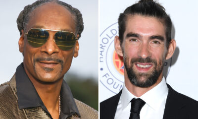 Snoop Dogg Gets Swimming Lesson from Michael Phelps