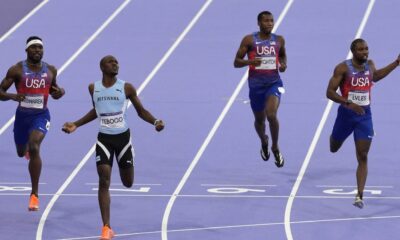 Noah Lyles places 3rd in Olympic 200m; Botswana's Letsile Tebogo wins : NPR