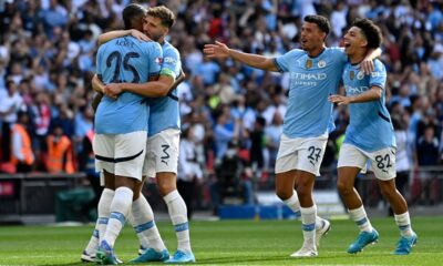 Man City vs Manchester United LIVE: Community Shield result and reaction after Akanji scores winning penalty