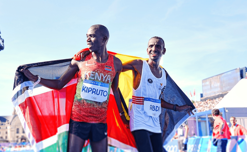 Eliud Kipchoge. PHOTO/@NNRunningTeam/X