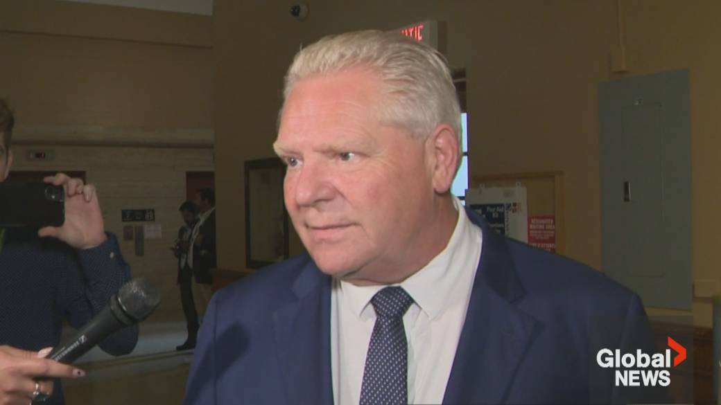 Click to play video: 'Ontario Premier Doug Ford announces new education minister, cabinet reshuffle'