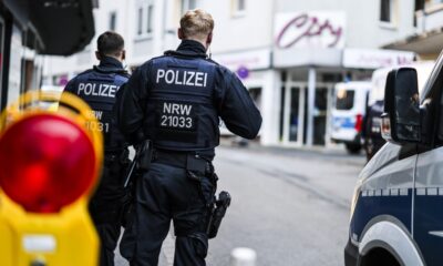 German police detain a suspect in knife attack that killed 3 : NPR