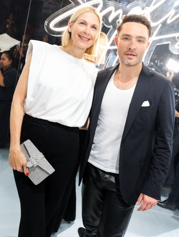 Kelly Rutherford and Ed Westwick.